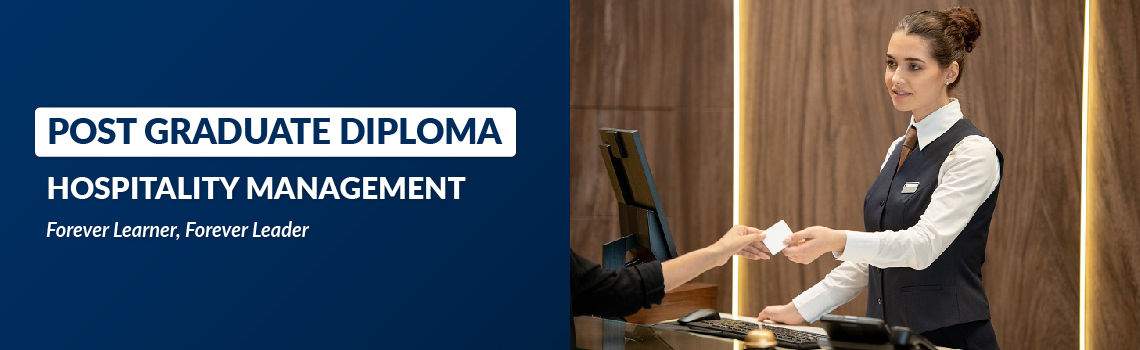 PG Diploma website banner Hospitality Management